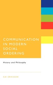 Communication in Modern Social Ordering