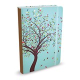 Compact Journal Peter Pauper Tree of Life blue - Comello - 9781441322104