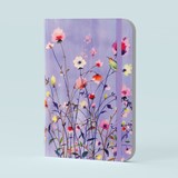 Compact Journal Peter Pauper Lavender Wildflowers - Comello - 9781441338884