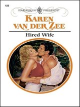 Hired Wife - Karen van der Zee - 9781459213494