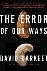The Error of Our Ways - David Carkeet - 9781468302943