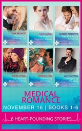 Medical Romance November 2016 Books 1-6: The Nurse's Christmas Gift / The Midwife's Pregnancy Miracle / Their First Family Christmas / The Nightshift Before Christmas / It Started at Christmas… / Unwr - Tina Beckett ; Kate Hardy ; Alison Roberts ; Annie O'Neil ; Janice Lynn ; Amy Ruttan - 9781474063654