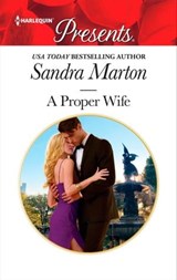 A Proper Wife - Sandra Marton - 9781488039478
