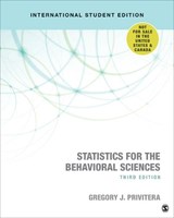 Statistics for the Behavioral Sciences - Privitera - 9781506389882