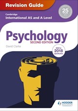 Cambridge International AS/A Level Psychology Revision Guide 2nd edition - David Clarke - 9781510418233