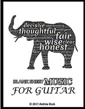 Blank Sheet Music for Guitar