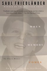 When Memory Comes - Saul Friedländer - 9781590518083