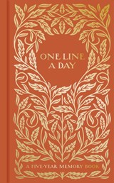 Gilded One Line a Day: A five-year Memory book - Dana Tanamachi - 9781797231204