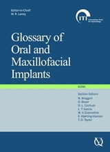 GOMI, Glossary of Oral and Maxillofacial Implants -  - 9781850973485
