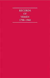 Records of Yemen 1798 1960 16 Volume Hardback Set