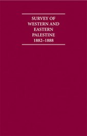 Survey of Western Palestine 1882-1888 13 Volume Hardback Set Including Paperback Introduction, Boxed Maps and Printed Plates