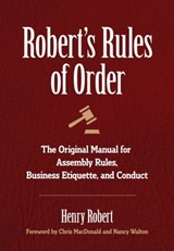 Robert's Rules of Order - Henry Robert - 9781945186417