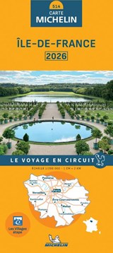 Michelin Wegenkaart 514 Ile-de-France 2026 -  - 9782067269262