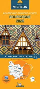Michelin Wegenkaart 519 Bourgogne 2026 -  - 9782067269316
