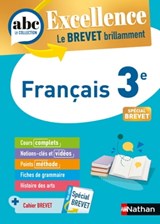 Français 3e - ABC Excellence - Le Brevet brillamment - Cours, Méthode, Exercices - Brevet 2027 - EPUB - Thomas Bouhours ; Claire Laimé-Couturier ; Arnaud Laimé - 9782095014339