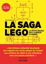 La saga Lego - Jens Andersen - 9782100864331