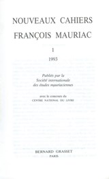 Nouveaux cahiers François Mauriac n°01 - François Mauriac - 9782246788263