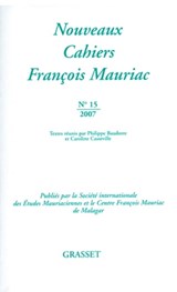 Nouveaux cahiers François Mauriac N°15 - François Mauriac - 9782246788409