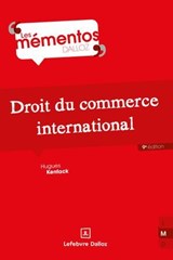 Droit du commerce international. 9e éd. - Hugues Kenfack - 9782247248377