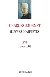 Oeuvres complètes XVI - Charles Journet - 9782249626654