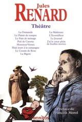 Théâtre de Jules Renard - Jules Renard - 9782258084988