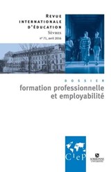 Formation professionnelle et employabilité - Revue internationale d'éducation Sèvres 71 - Ebook - CIEP - 9782278087402