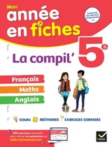 La Compil' 5e : français, maths et anglais - Collectif - 9782401089822
