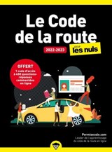Le Code de la route 2022-2023 poche pour les Nuls - Permisecole.com - 9782412080412