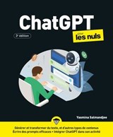 ChatGPT pour les Nuls - 3e édition - Yasmina Salmandjee - 9782412103821