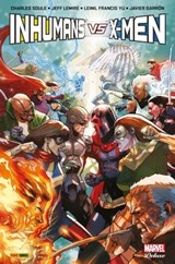 Inhumans vs X-Men - Charles Soule ; Jeff Lemire ; Javier Garron ; Kenneth Rocafort ; Leinil Yu - 9782809475463