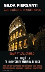 Coffret 8 volumes : Saisons meurtrières - Rome et - Gilda Piersanti - 9782847423266