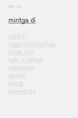mintga di - Diverse AutorInnen - 9783038459385