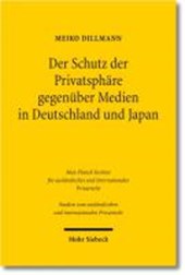 Der Schutz der Privatsphäre gegenüber Medien in Deutschland und Japan