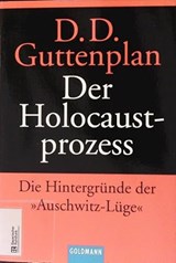 Der Holocaust-Prozess - GUTTENPLAN, D.D.& BERTRAM, Thomas - 9783442151233