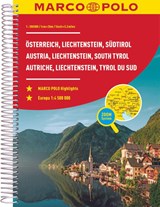 MARCO POLO Reiseatlas Österreich, Liechtenstein, Südtirol 1:200.000 - Marco Polo Verlag - 9783575016607