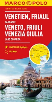 Marco Polo Wegenkaart 04 Venetië, Friuli, Gardameer