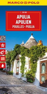 MARCO POLO Reisekarte Italien 11 Apulien 1:200.000 -  - 9783575021526