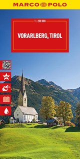 Marco Polo Wegenkaart Vorarlberg, Tirol -  - 9783575021984