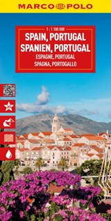 Spain & Portugal Marco Polo Map -  - 9783575022080