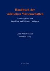 Handbuch der voelkischen Wissenschaften