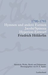 Sämtliche Werke, Briefe und Dokumente. Band 3 - Friedrich Hölderlin - 9783641011154
