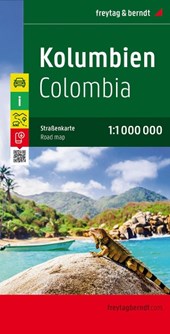 Colombia Road Map 1:1 000 000