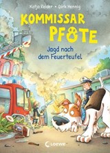 Kommissar Pfote (Band 8) - Jagd nach dem Feuerteufel - Katja Reider - 9783732024803