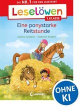Leselöwen 1. Klasse - Eine ponystarke Reitstunde - Sabine Giebken - 9783732029013