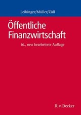 Öffentliche Finanzwirtschaft - Bodo Leibinger ; Reinhard Müller ; Bernd Züll - 9783768521673