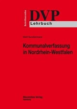 Kommunalverfassung in Nordrhein-Westfalen - Welf Sundermann - 9783786909705