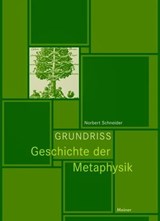 Grundriss Geschichte der Metaphysik - Norbert Schneider - 9783787335930