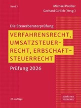 Verfahrensrecht, Umsatzsteuerrecht, Erbschaftsteuerrecht -  - 9783791068237
