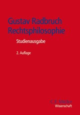 Gustav Radbruch - Rechtsphilosophie - Ralf Dreier ; Stanley L. Paulson - 9783811453494