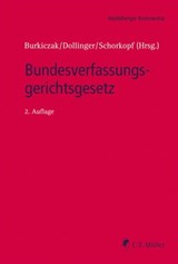 Bundesverfassungsgerichtsgesetz, eBook - Franz-Wilhelm Dollinger ; Paul Heinrichsmeier ; Adelheid Puttler ; Karsten Schneider ; Stefan Magen ; Kyrill-Alexander Schwarz ; Malte Graßhof ; Andreas Heusch ; Stefan Ruppert ; Frank Schorkopf ; Christian Burkiczak ; Dirk Diehm ; Kai Haberzettl ; Lars H - 9783811488656